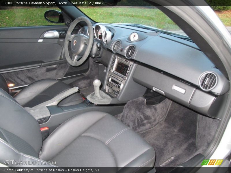  2008 Cayman S Sport Black Interior