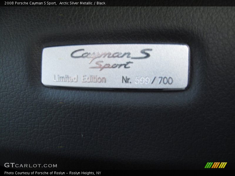  2008 Cayman S Sport Logo