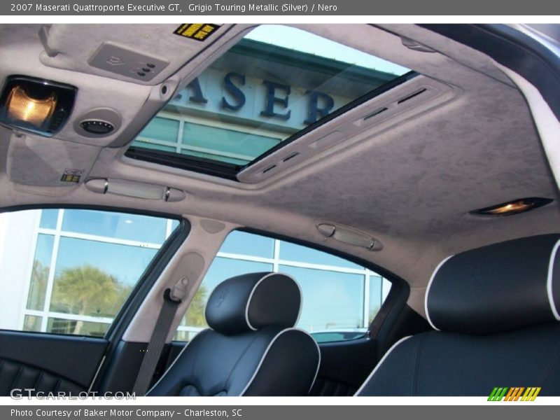 Grigio Touring Metallic (Silver) / Nero 2007 Maserati Quattroporte Executive GT