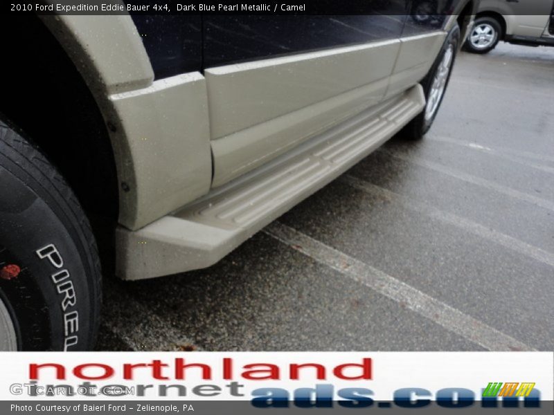 Dark Blue Pearl Metallic / Camel 2010 Ford Expedition Eddie Bauer 4x4