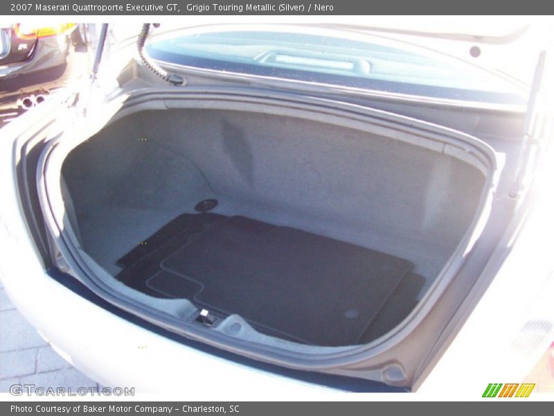 Grigio Touring Metallic (Silver) / Nero 2007 Maserati Quattroporte Executive GT