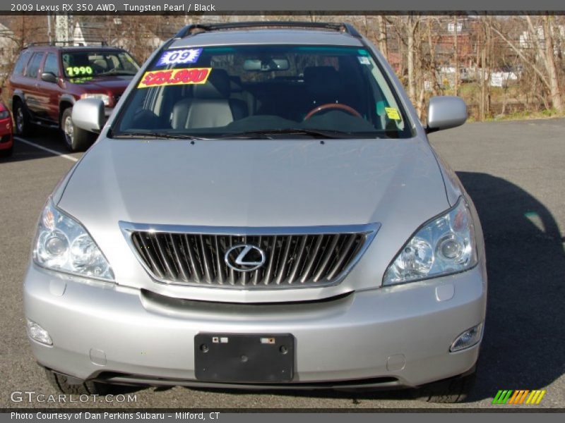 Tungsten Pearl / Black 2009 Lexus RX 350 AWD
