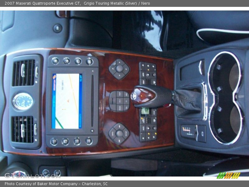 Grigio Touring Metallic (Silver) / Nero 2007 Maserati Quattroporte Executive GT
