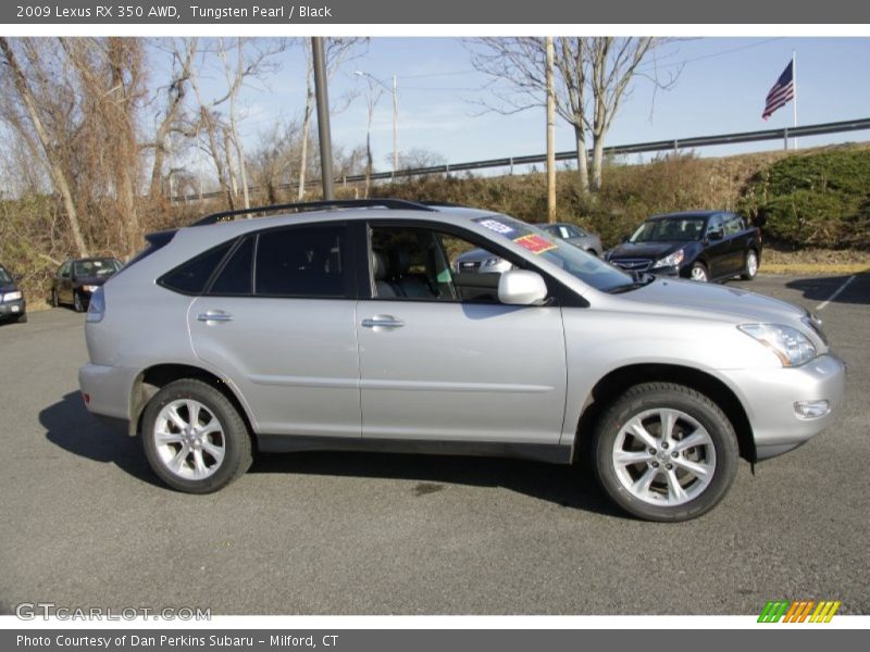 Tungsten Pearl / Black 2009 Lexus RX 350 AWD