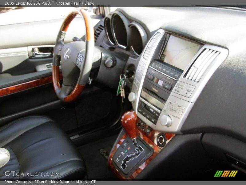Tungsten Pearl / Black 2009 Lexus RX 350 AWD