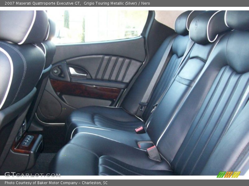 Grigio Touring Metallic (Silver) / Nero 2007 Maserati Quattroporte Executive GT