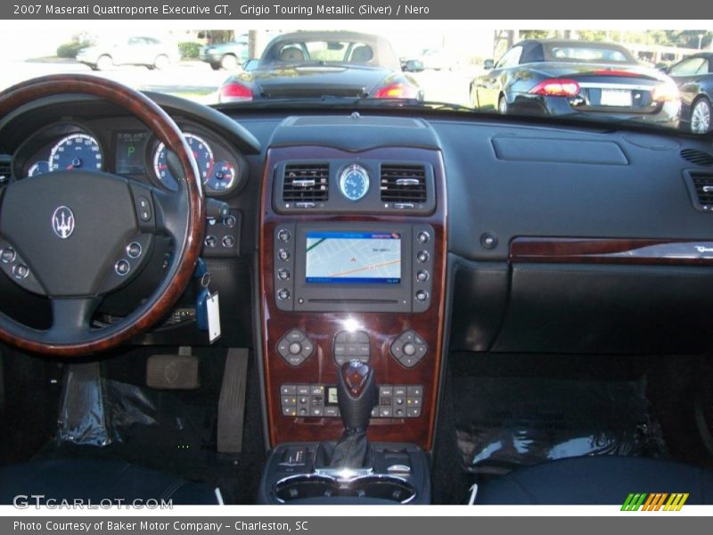Grigio Touring Metallic (Silver) / Nero 2007 Maserati Quattroporte Executive GT