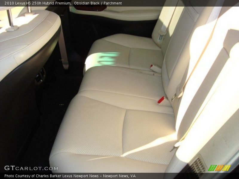 Obsidian Black / Parchment 2010 Lexus HS 250h Hybrid Premium