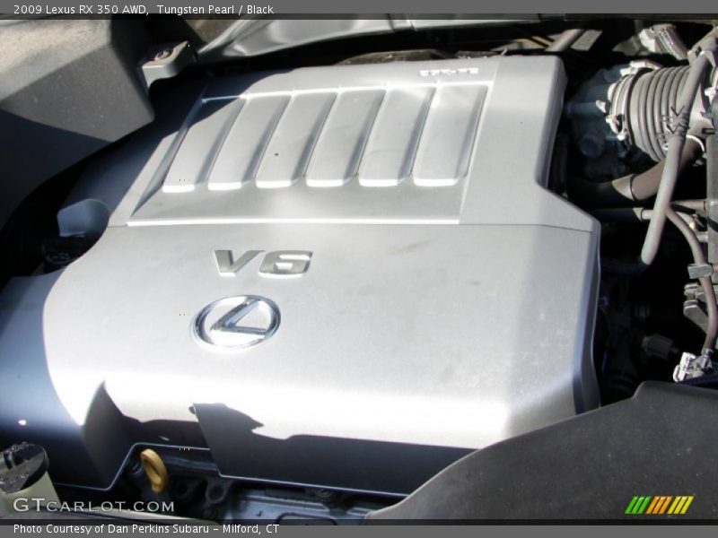 Tungsten Pearl / Black 2009 Lexus RX 350 AWD