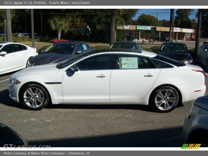 Polaris White / Ivory/Oyster 2012 Jaguar XJ XJL Portfolio