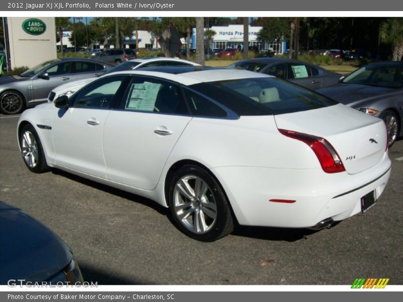 Polaris White / Ivory/Oyster 2012 Jaguar XJ XJL Portfolio