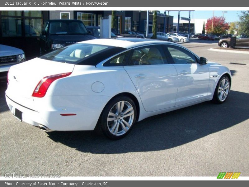 Polaris White / Ivory/Oyster 2012 Jaguar XJ XJL Portfolio