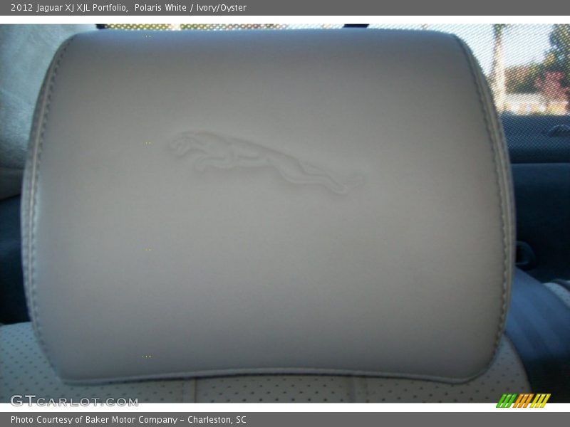 Polaris White / Ivory/Oyster 2012 Jaguar XJ XJL Portfolio