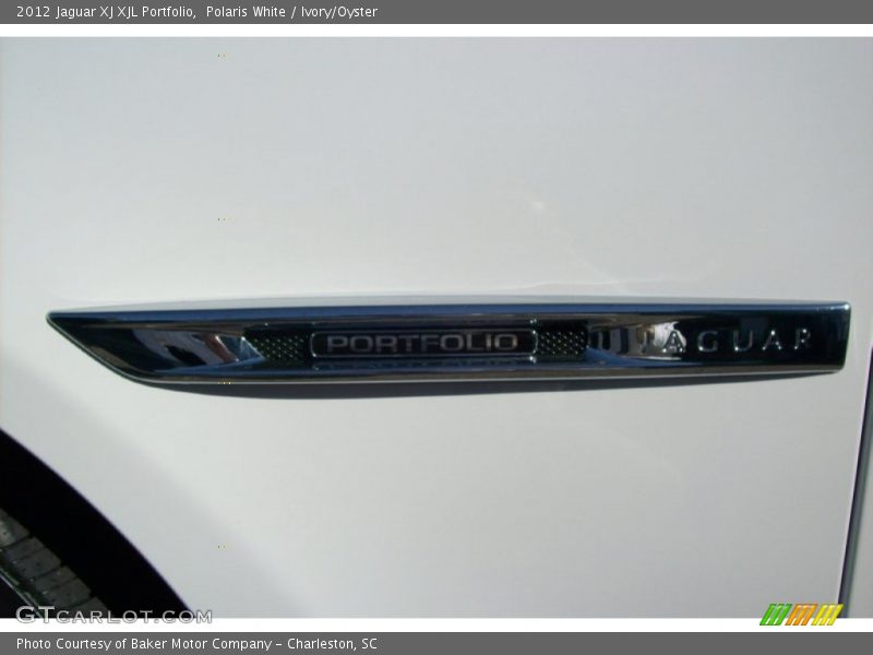 Polaris White / Ivory/Oyster 2012 Jaguar XJ XJL Portfolio