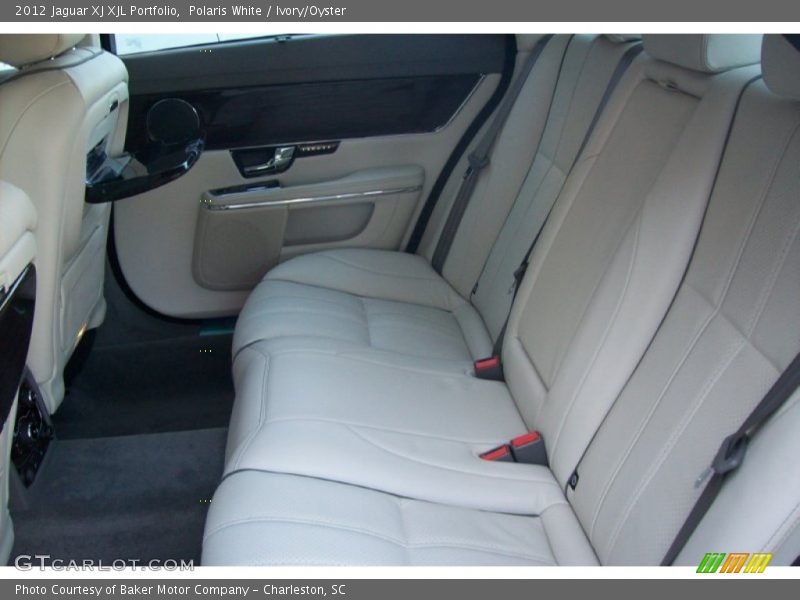 Polaris White / Ivory/Oyster 2012 Jaguar XJ XJL Portfolio