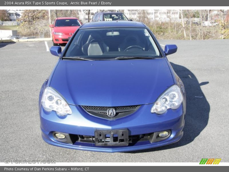 Arctic Blue Pearl / Ebony 2004 Acura RSX Type S Sports Coupe