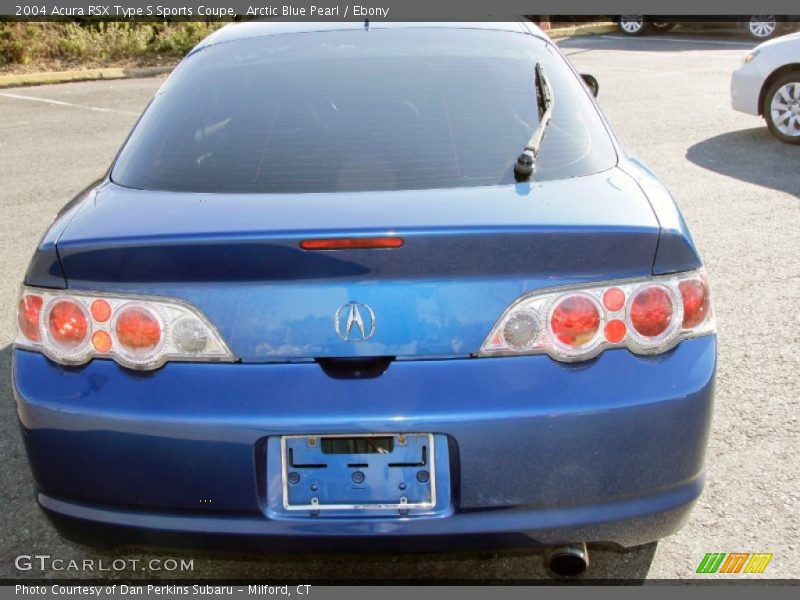 Arctic Blue Pearl / Ebony 2004 Acura RSX Type S Sports Coupe