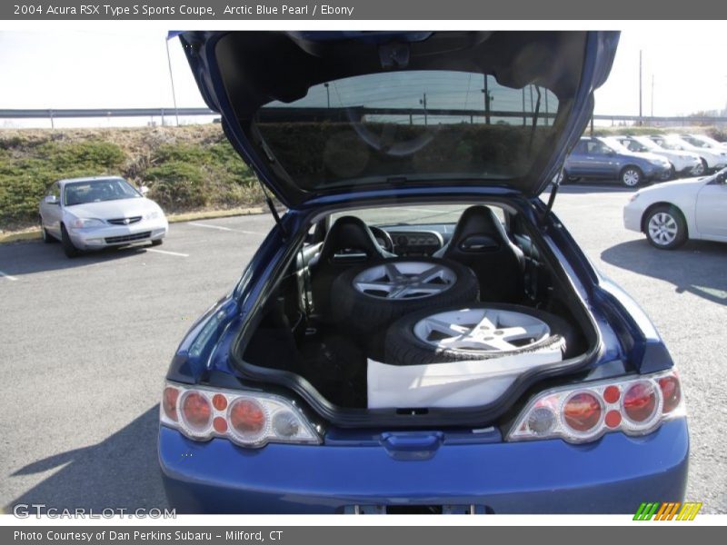 Arctic Blue Pearl / Ebony 2004 Acura RSX Type S Sports Coupe