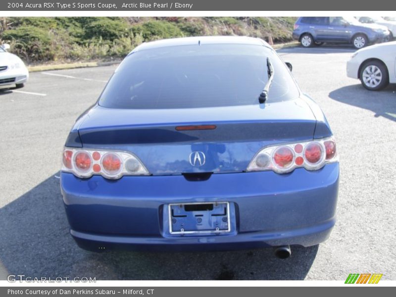 Arctic Blue Pearl / Ebony 2004 Acura RSX Type S Sports Coupe