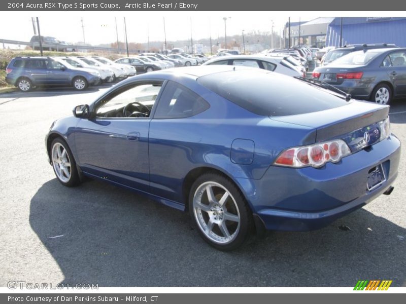 Arctic Blue Pearl / Ebony 2004 Acura RSX Type S Sports Coupe