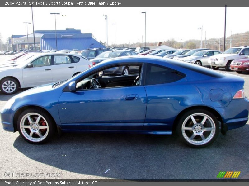 Arctic Blue Pearl / Ebony 2004 Acura RSX Type S Sports Coupe
