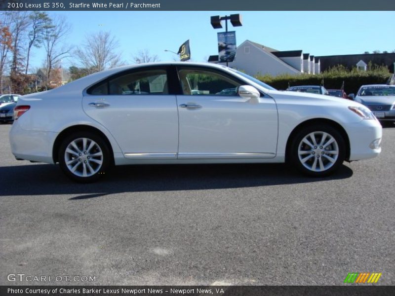 Starfire White Pearl / Parchment 2010 Lexus ES 350