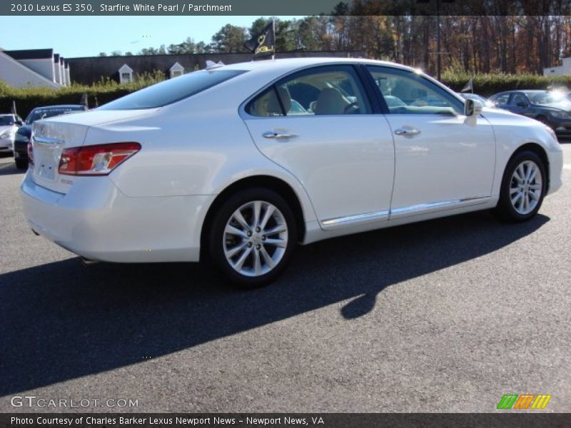 Starfire White Pearl / Parchment 2010 Lexus ES 350
