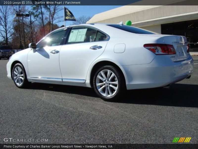 Starfire White Pearl / Parchment 2010 Lexus ES 350