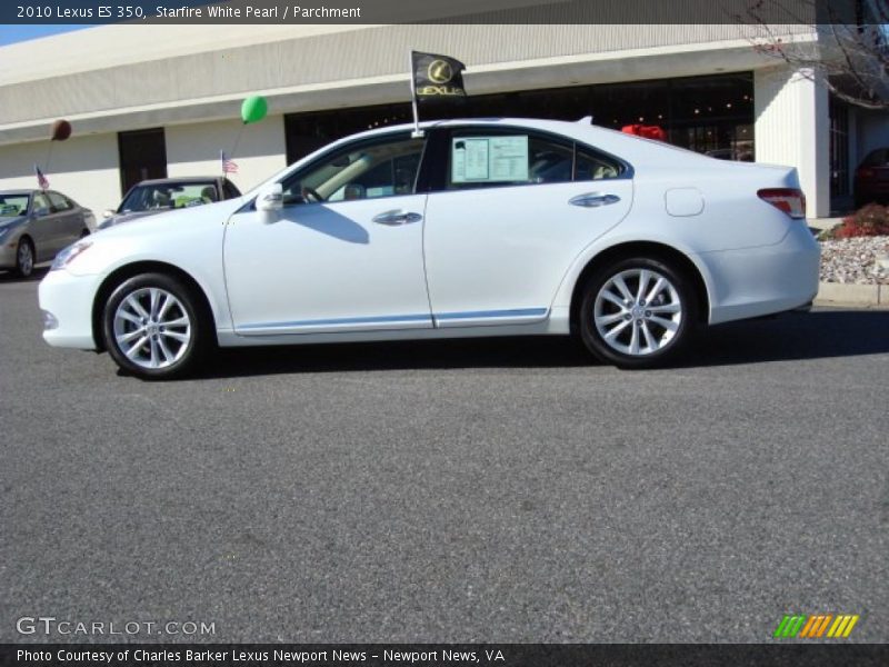 Starfire White Pearl / Parchment 2010 Lexus ES 350