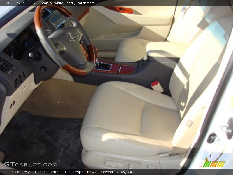 Starfire White Pearl / Parchment 2010 Lexus ES 350