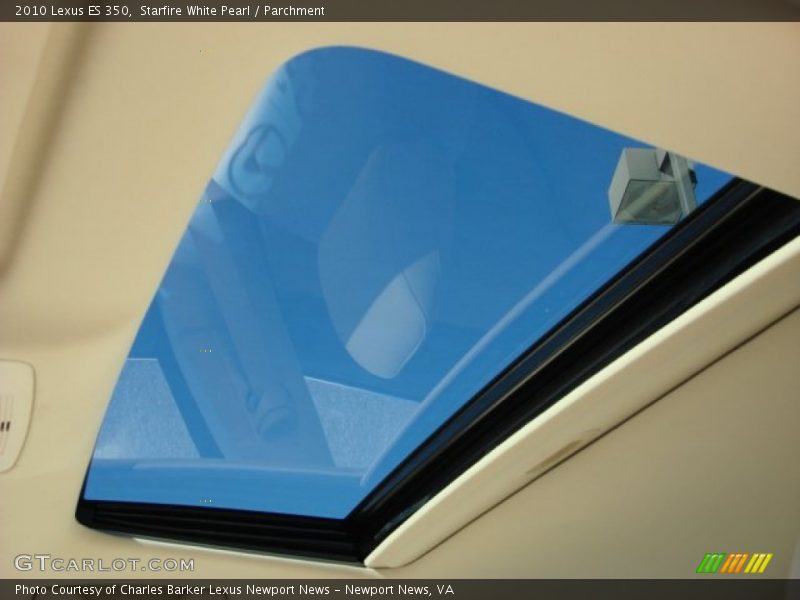 Starfire White Pearl / Parchment 2010 Lexus ES 350