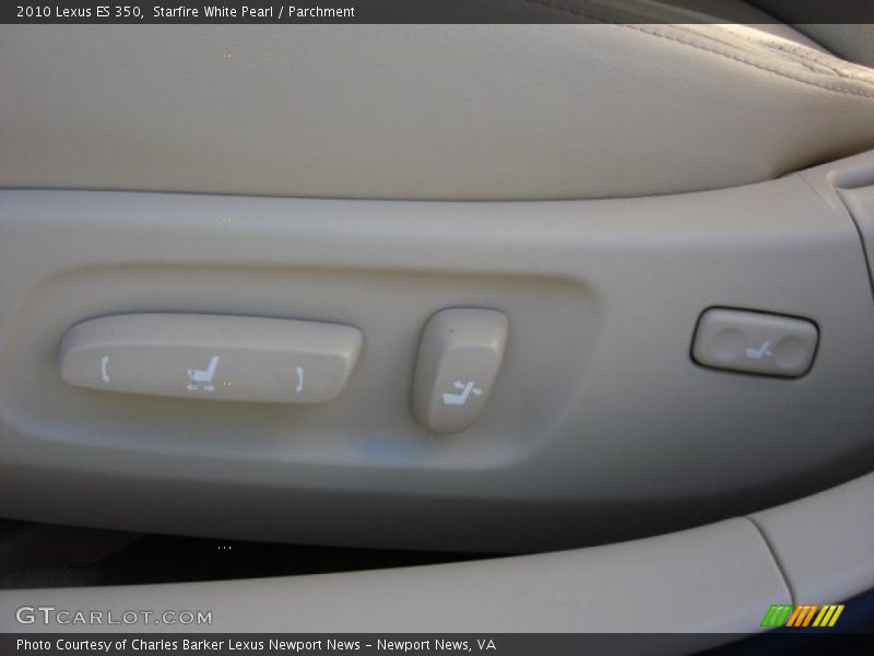 Starfire White Pearl / Parchment 2010 Lexus ES 350
