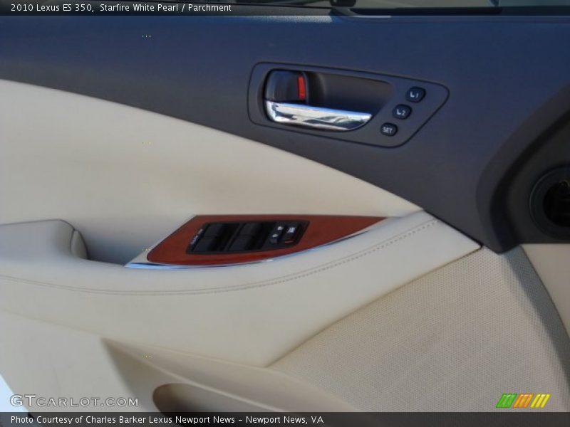 Starfire White Pearl / Parchment 2010 Lexus ES 350