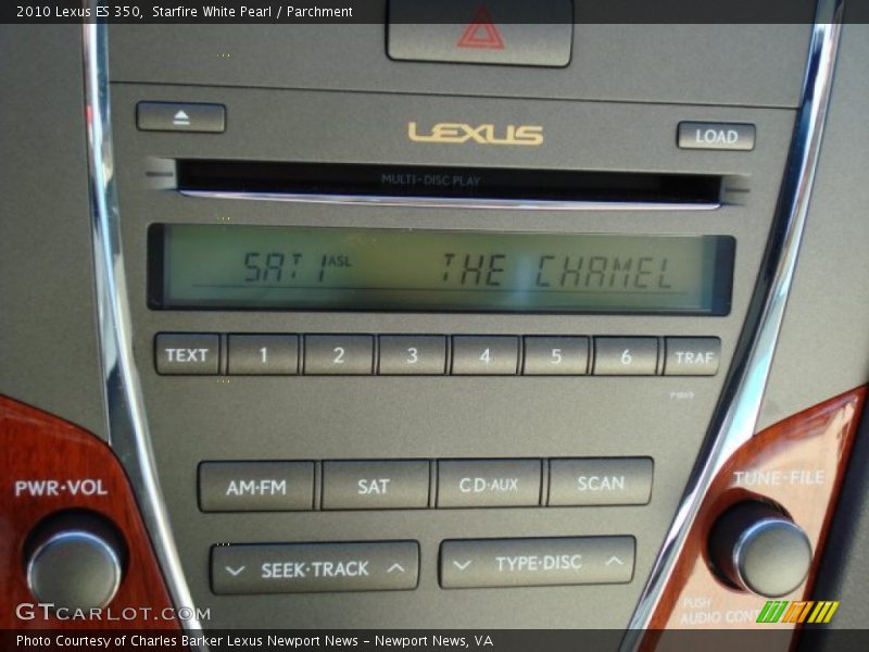 Starfire White Pearl / Parchment 2010 Lexus ES 350