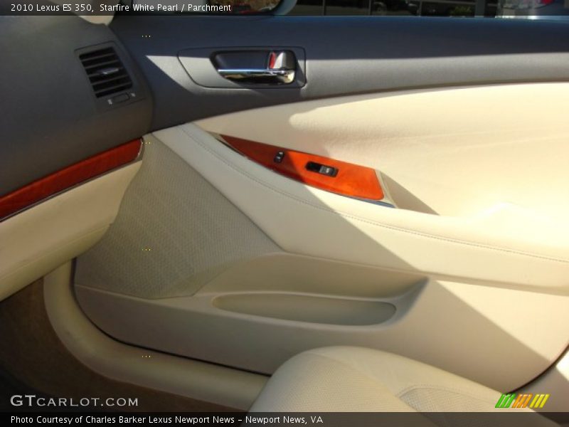Starfire White Pearl / Parchment 2010 Lexus ES 350