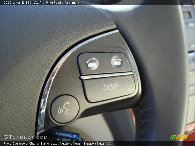 Starfire White Pearl / Parchment 2010 Lexus ES 350