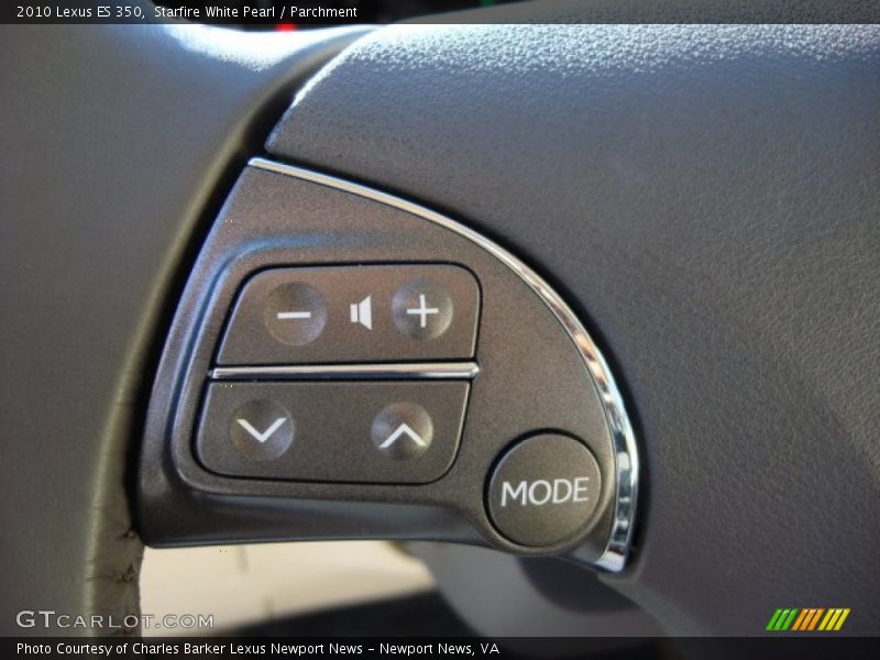 Starfire White Pearl / Parchment 2010 Lexus ES 350