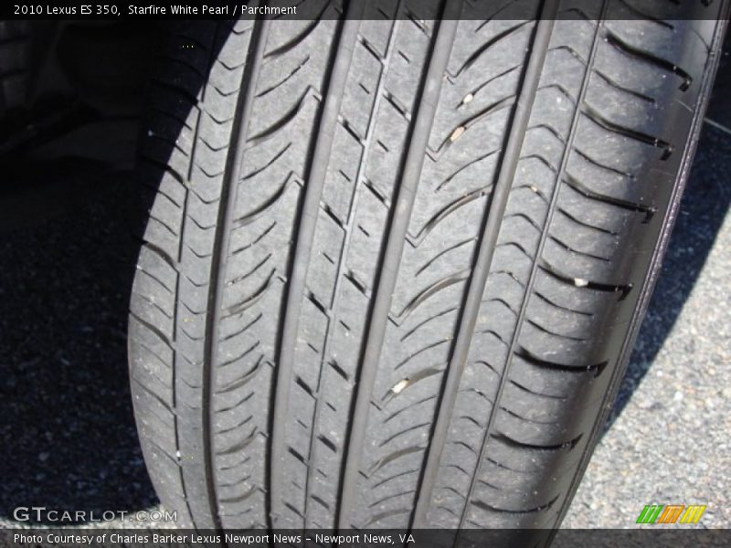 Starfire White Pearl / Parchment 2010 Lexus ES 350