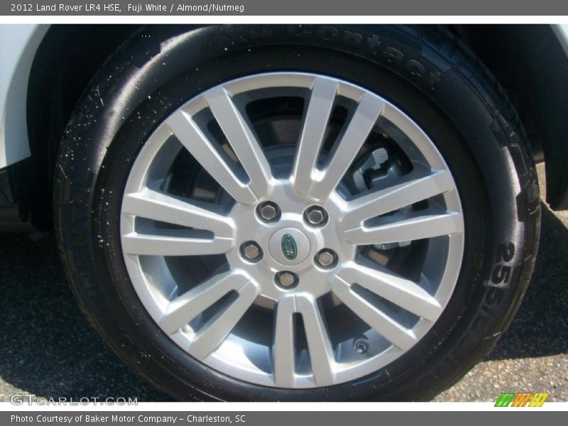 Fuji White / Almond/Nutmeg 2012 Land Rover LR4 HSE