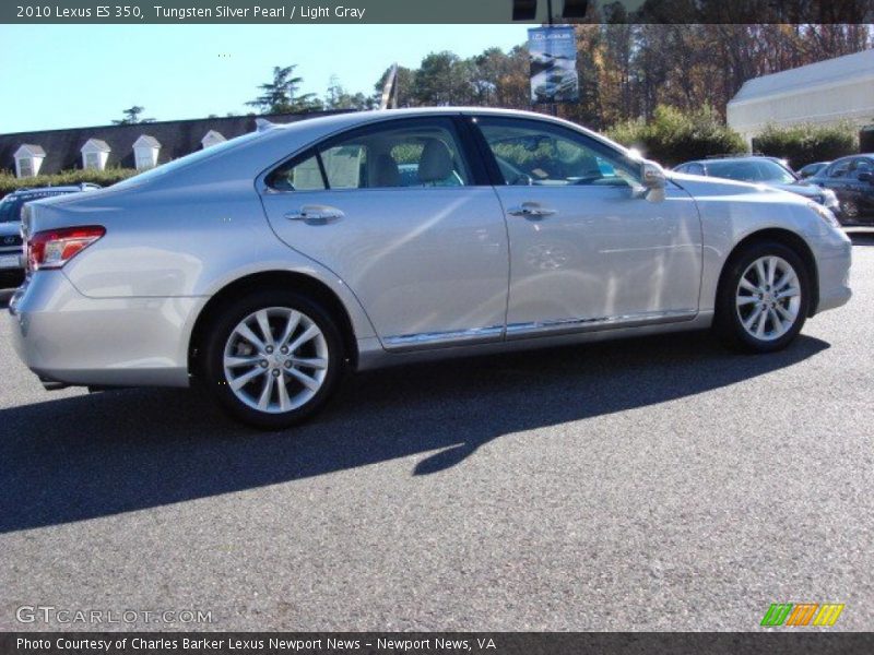 Tungsten Silver Pearl / Light Gray 2010 Lexus ES 350