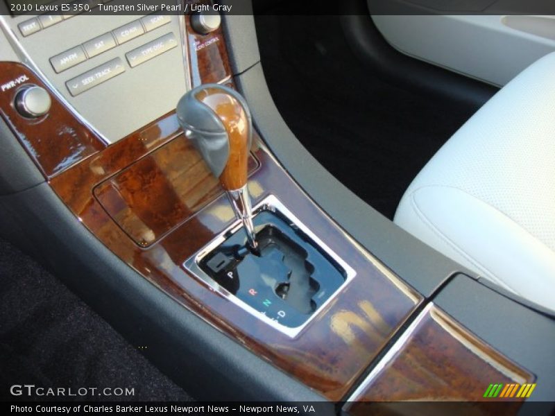 Tungsten Silver Pearl / Light Gray 2010 Lexus ES 350