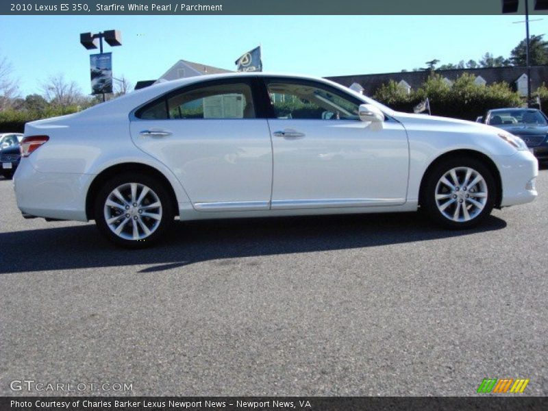 Starfire White Pearl / Parchment 2010 Lexus ES 350