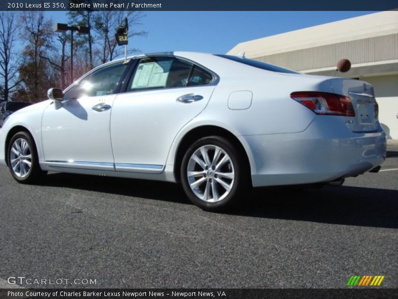 Starfire White Pearl / Parchment 2010 Lexus ES 350
