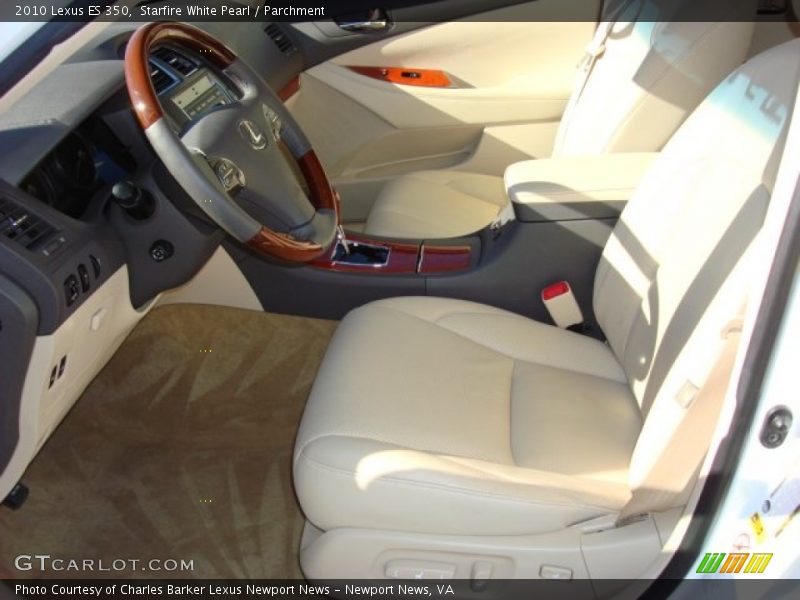 Starfire White Pearl / Parchment 2010 Lexus ES 350