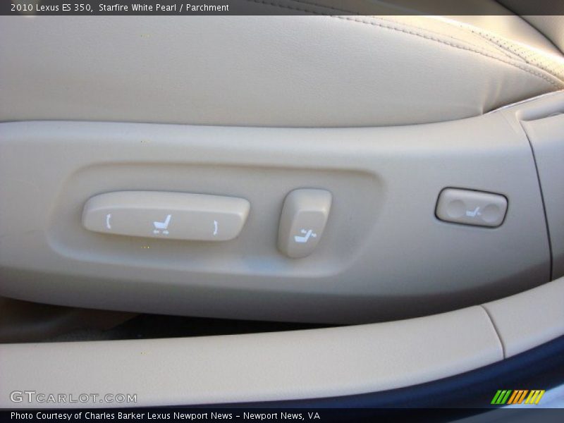 Starfire White Pearl / Parchment 2010 Lexus ES 350