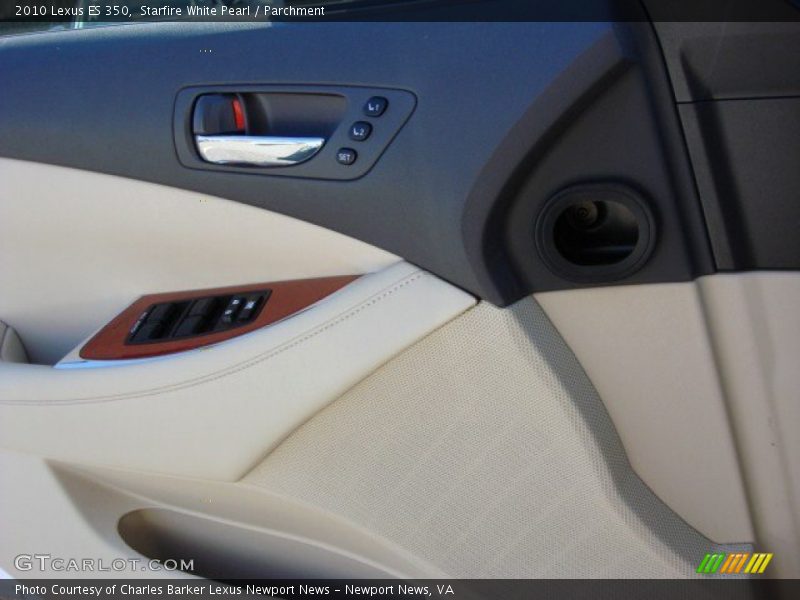 Starfire White Pearl / Parchment 2010 Lexus ES 350