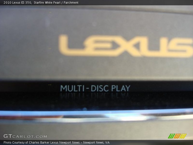 Starfire White Pearl / Parchment 2010 Lexus ES 350