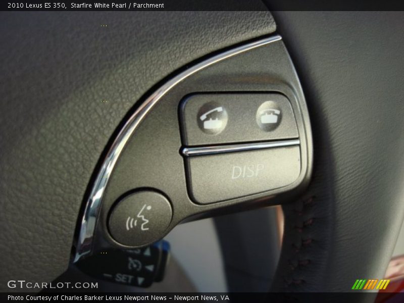Starfire White Pearl / Parchment 2010 Lexus ES 350