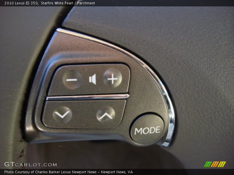 Starfire White Pearl / Parchment 2010 Lexus ES 350