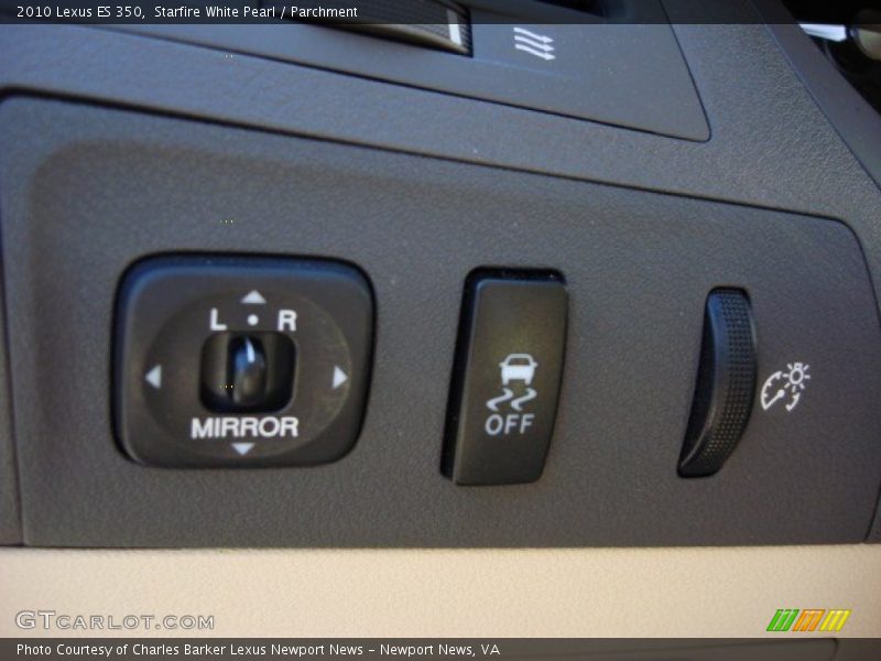 Starfire White Pearl / Parchment 2010 Lexus ES 350